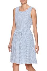  Long Seersucker Dress