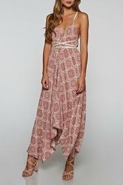  Halter Wrap-around Dress