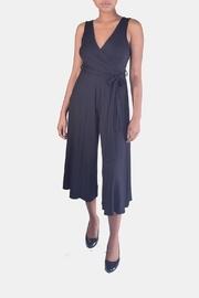  Soft-jersey Wrap Jumpsuit