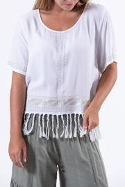  Short Fringed Top
