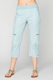  Blue Cropped Pant