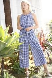 Cotton Gingham Jumpsuit