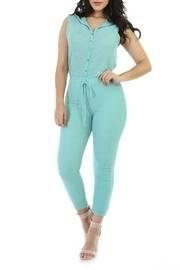  Ribbed Knit Jumpsuit
