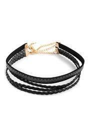  Leather Braid Choker