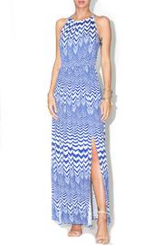 Blue Wave Maxi Dress