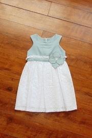  Eyelet A-line Dress