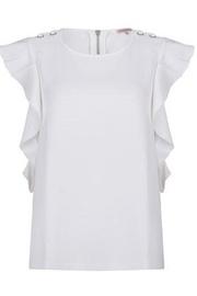  Grommet Shoulder Top