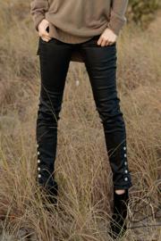  Black Button Jeggings