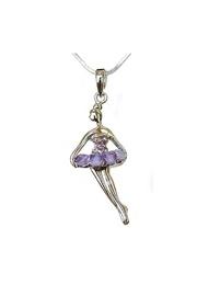  Purple Ballerina Necklace