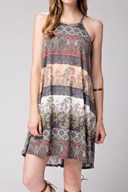  Paisley Halter Dress