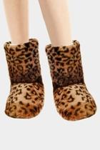  Leopard Fur Slippers
