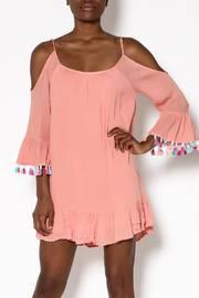  Boho Coral Dress
