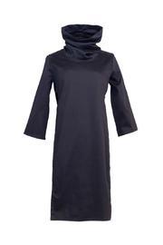 Black Sateen Tunic