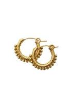  Gold Wrap Hoops
