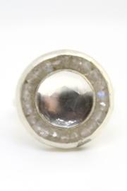  Topaz Moonstone Ring