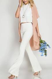  Cascading Cardigan Vest