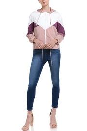  Multicolor Windbreaker Hoodie