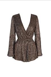  Metallic Lurex Playsuit