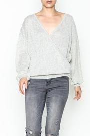  Front Overlap Sweater