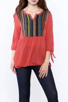  Sausilito Embroidered Top