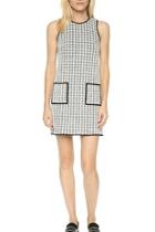  Peggie Houndstooth-shift Dress