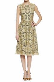  Eyelet Flare Dress