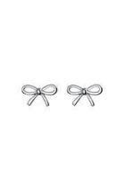  Silver Bow Studs