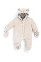  Bear Fleece Pramsuit