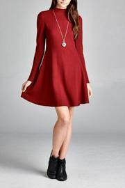  Burgundy Dress