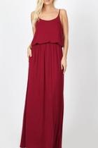 Cabernet Adjustable-strap Dress