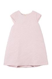 Pink Jacquard Dress