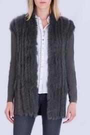  Rabbit Fur Cardigan