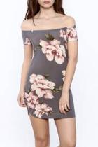  Bodycon Floral Dress