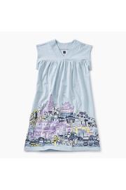  City Graphic Trapeze Dress