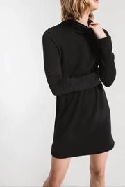  Fleece Turtleneck-black