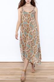  Patterned Midi Dress