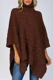 Chunky Knit Poncho