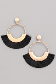  Black Fringe Earrings
