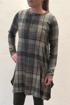  Soft Plaid Dress
