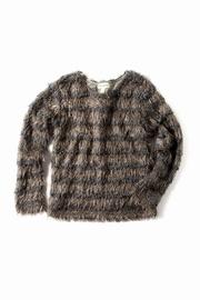  Grey Fuzzy Sweater