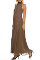  Turtleneck Halter Dress