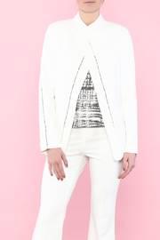  White Open Type Jacket