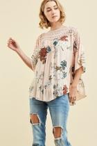  Bat-wing Fashion Top