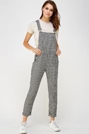 Plaid Overall Jumper