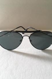 Black Aviator Sunglasses