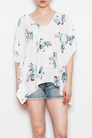  Printed Cactus Top