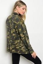  Studded Camouflage Jacket