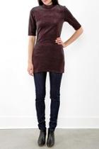  Black Velour Tee