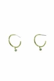  Dangling Cz Hoops