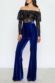  Blue Velvet Pants